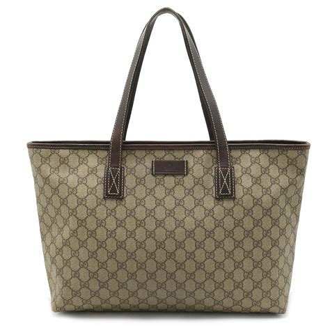 211137 gucci tote|Gucci GG Supreme canvas tote.